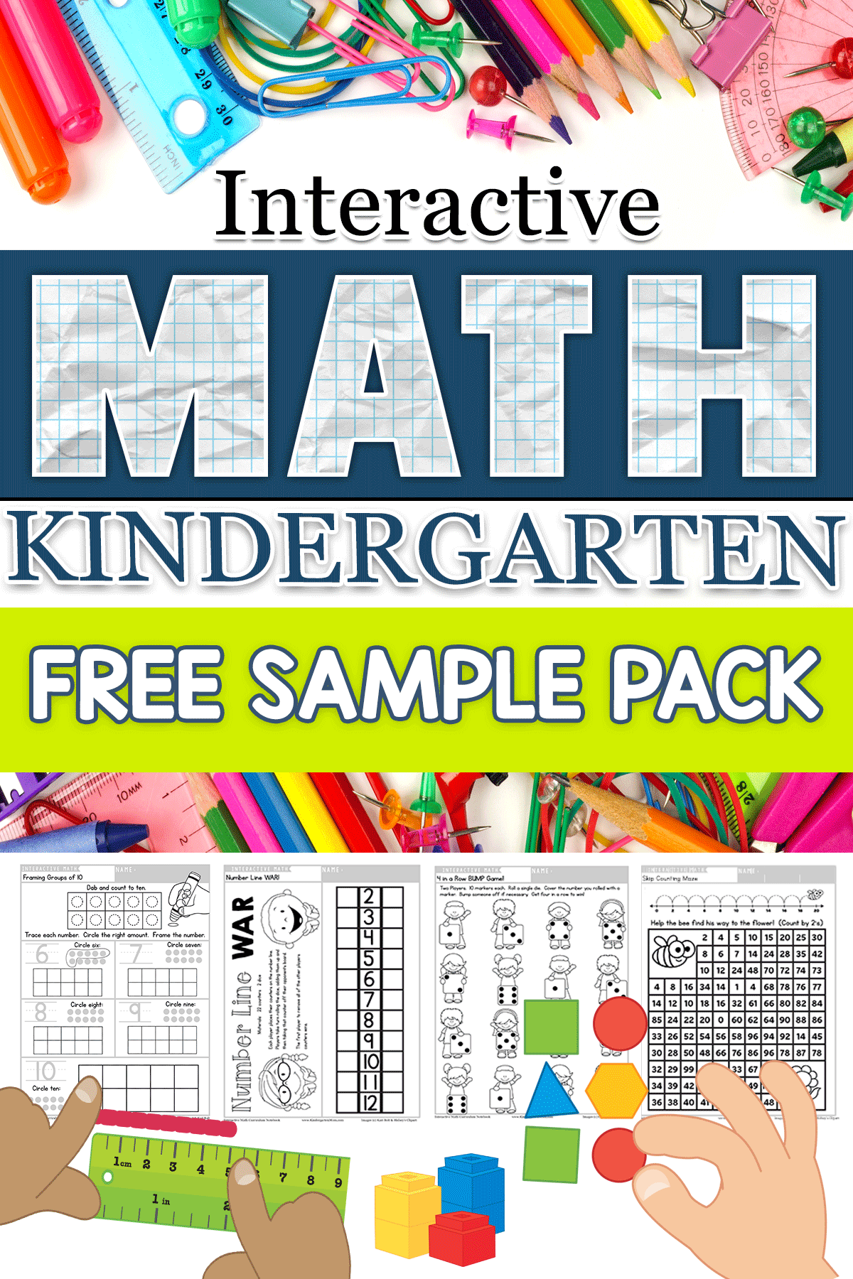 Kindergarten Math Printables Kindergarten Mom