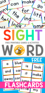 FreeSightWordFlashcards - Kindergarten Mom