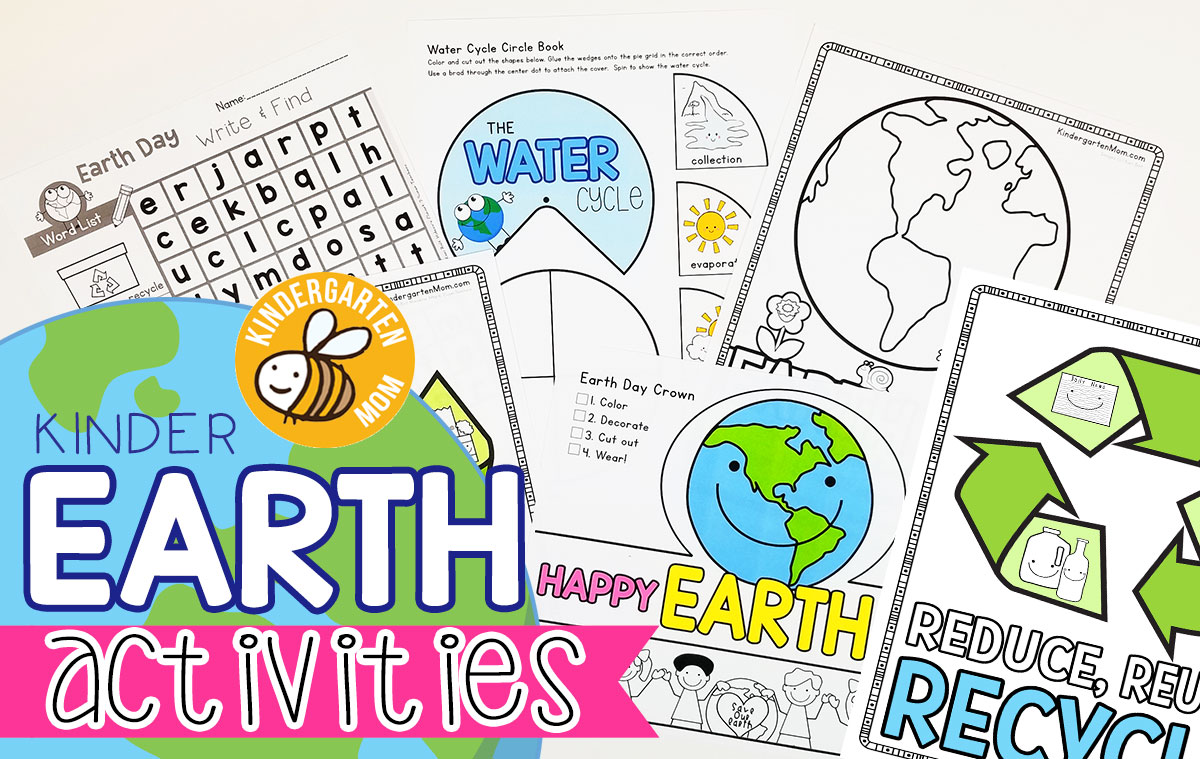 Earth Day Printables for Kindergarten