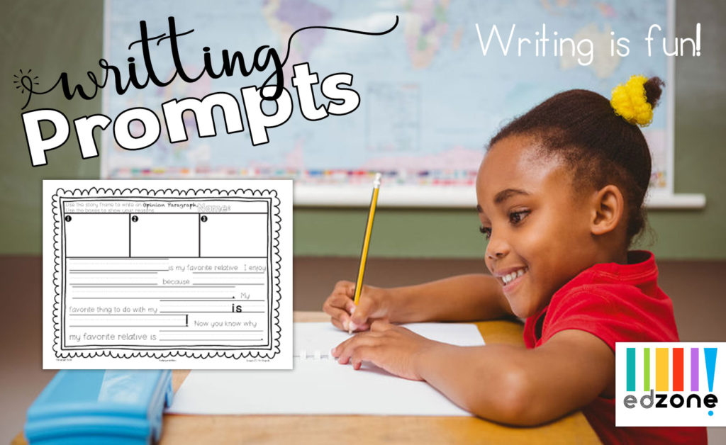 writing prompts for kindergarten worksheets