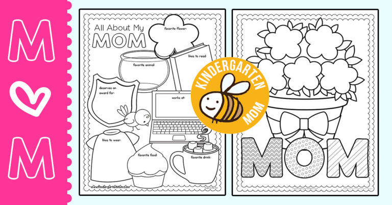 Mother's Day Printables - Kindergarten Mom