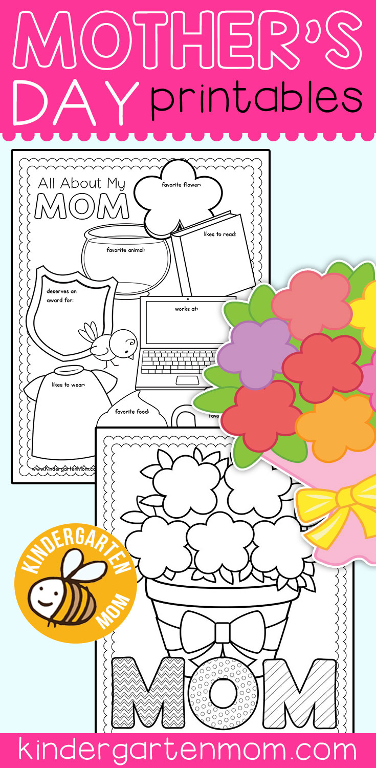 MothersDayPrintables - Kindergarten Mom