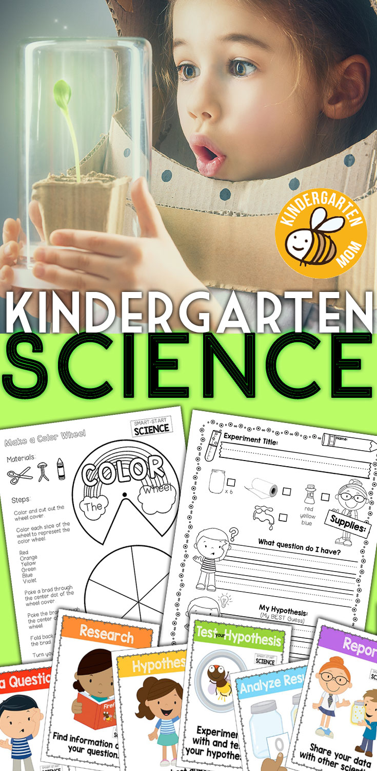 KindergartenSciencePrintable - Kindergarten Mom