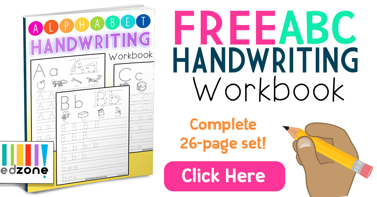 Preschool writing Worksheets, word lists and activities.