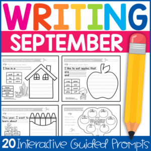 GuidedWritingSeptember - Kindergarten Mom