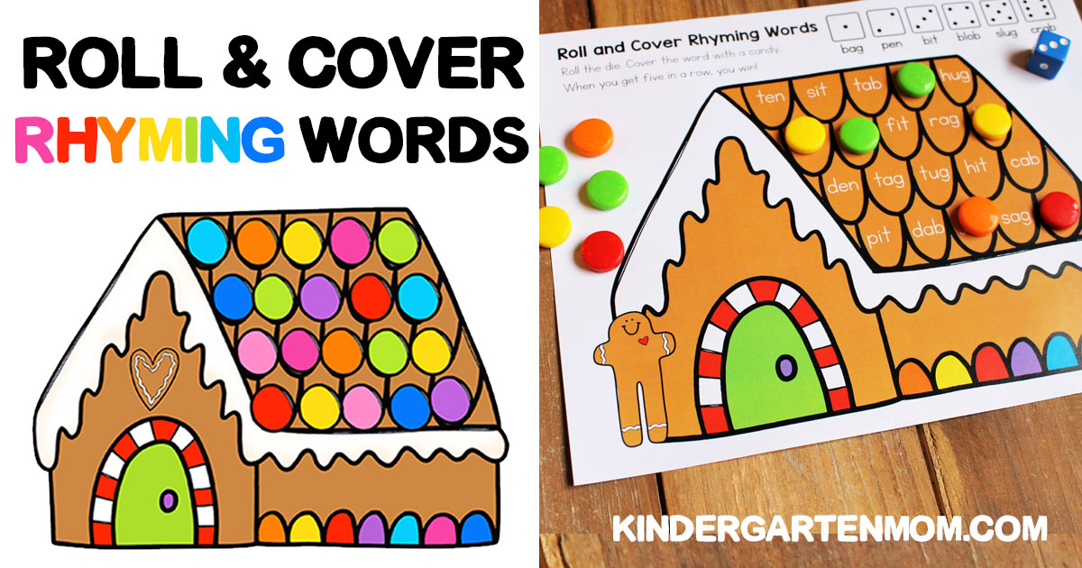 Rhyming Word Games For Kindergarten Kindergarten Mom