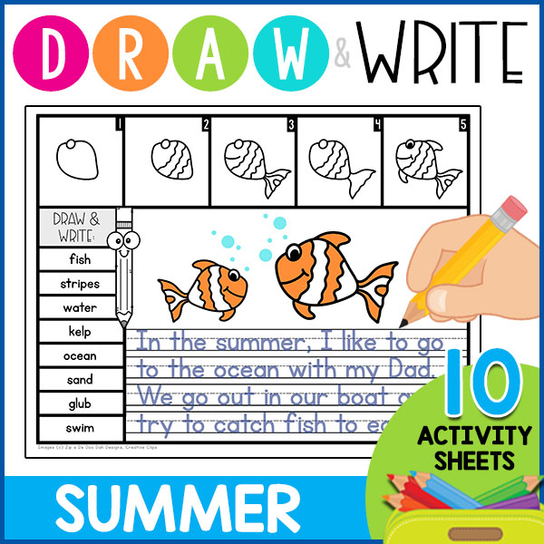 Free Directed Drawing Worksheets Kindergarten Mom