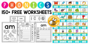 Phonics Worksheets - Kindergarten Mom