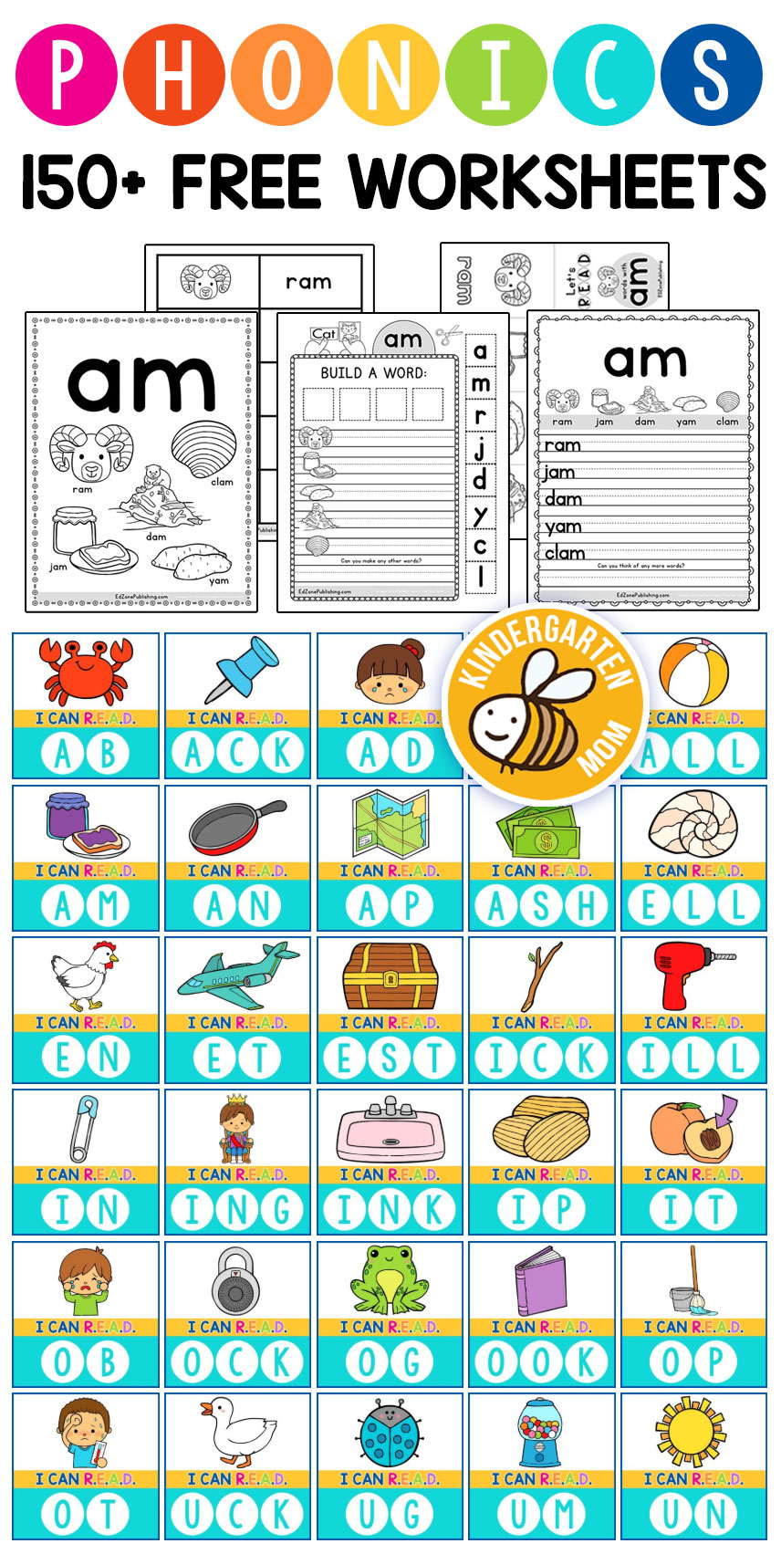 Phonics Rules For Kindergarten