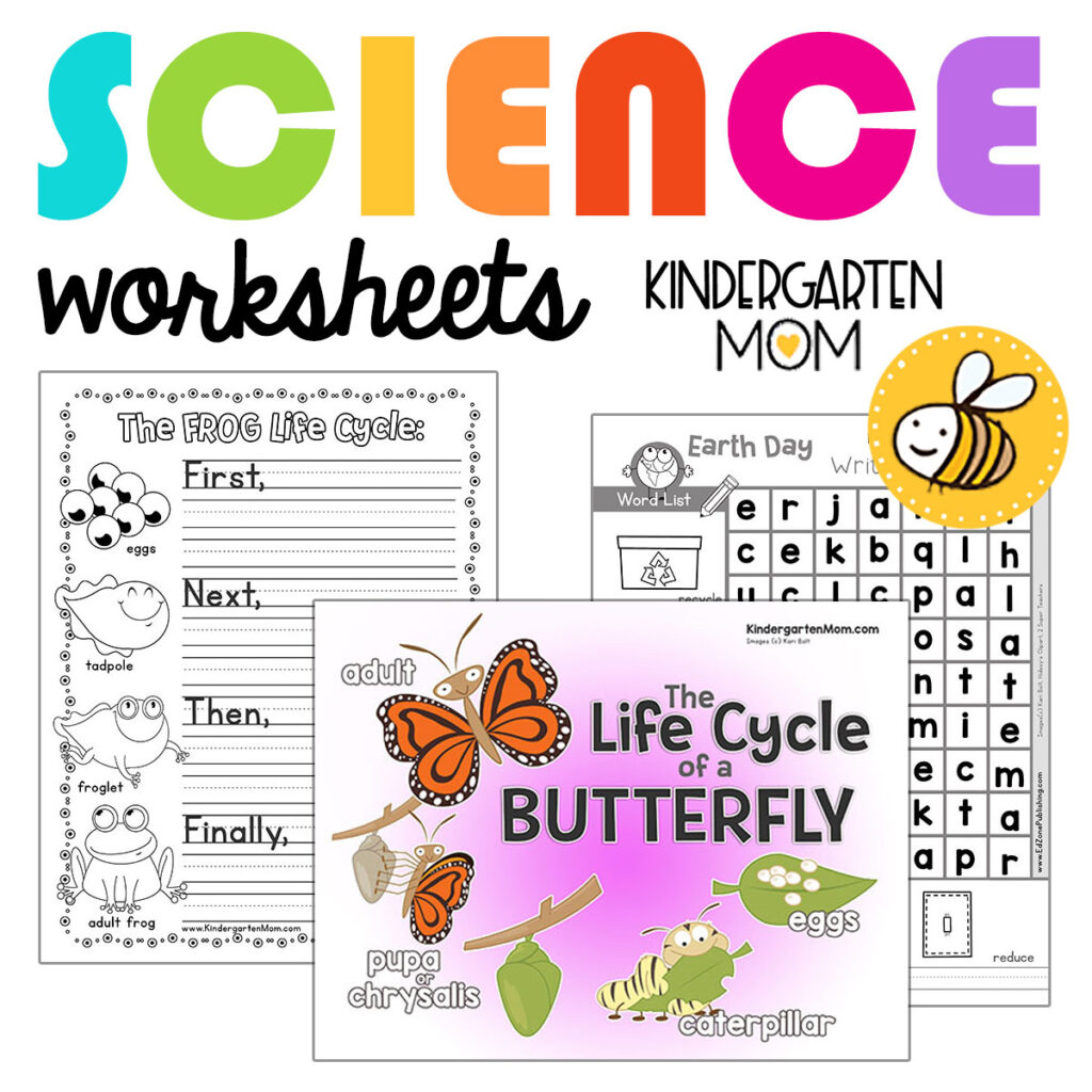 Science Worksheets For Kindergarten / Science Worksheets For Kids