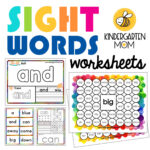 Kindergarten Worksheets - Kindergarten Mom