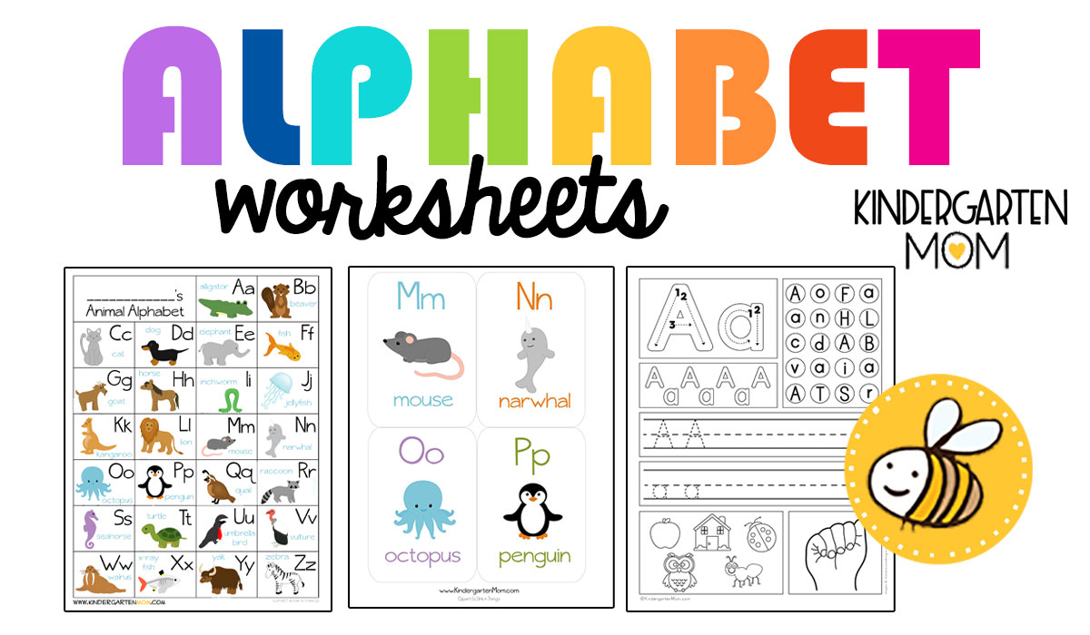 Alphabet Printables Kindergarten Mom - vrogue.co