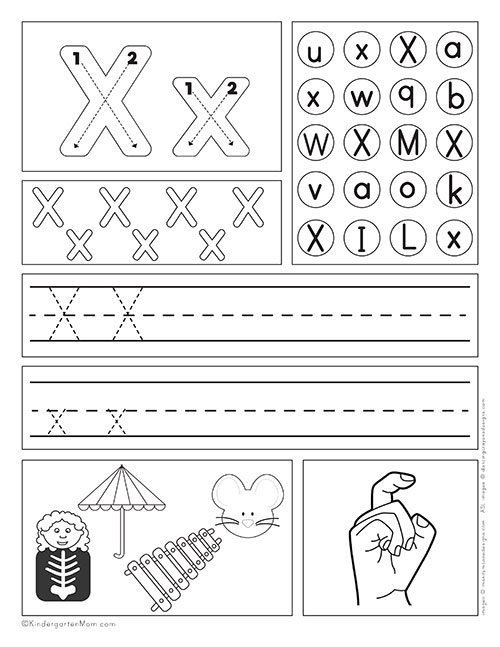 Kindergarten Alphabet Worksheets - Kindergarten Mom