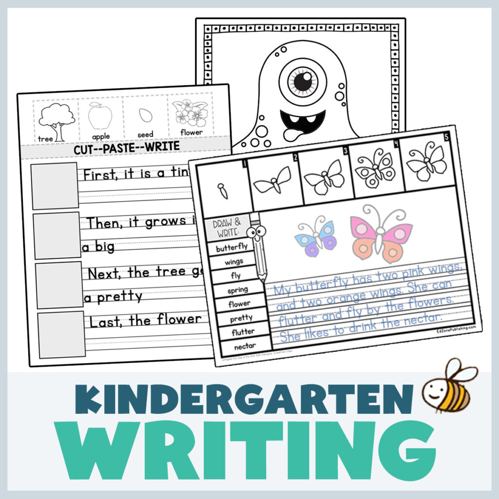 Kindergarten Writing Worksheets