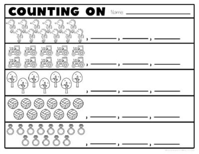 Kindergarten Counting Worksheets - Kindergarten Mom