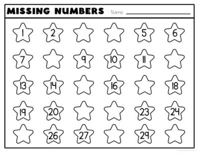 Kindergarten Counting Worksheets - Kindergarten Mom