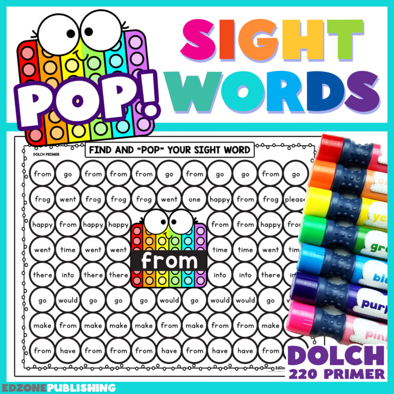 Kindergarten Sight Word Printables - Kindergarten Mom