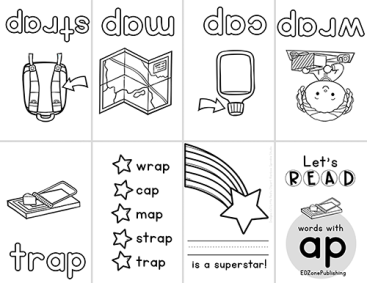 AP Word Family Worksheets - Kindergarten Mom